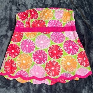Lilly Pulitzer Strapless Top